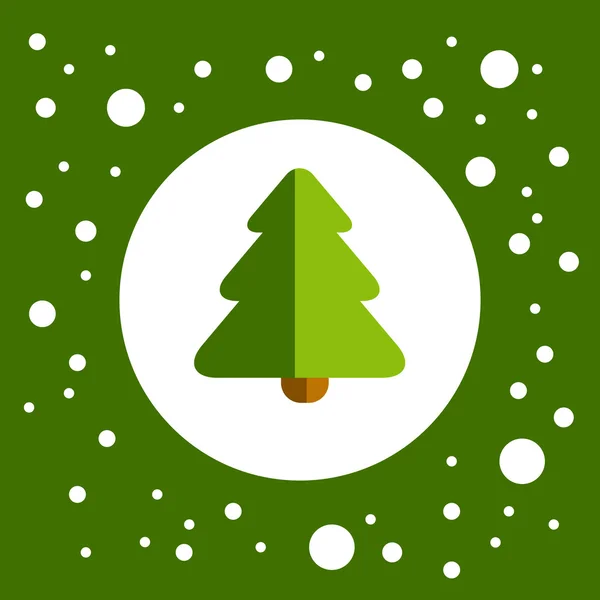 Greenchristmastree — Stock vektor