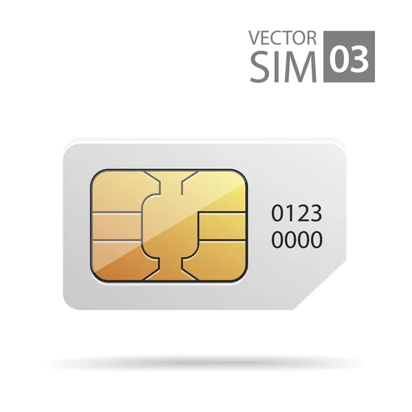 Simcardvectorimage03 — ストックベクタ