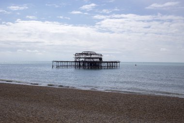 Eski Brightion Pier - Brighton, İngiltere