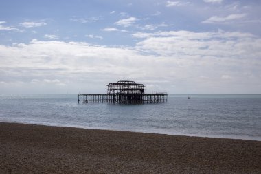 Eski Brightion Pier - Brighton, İngiltere