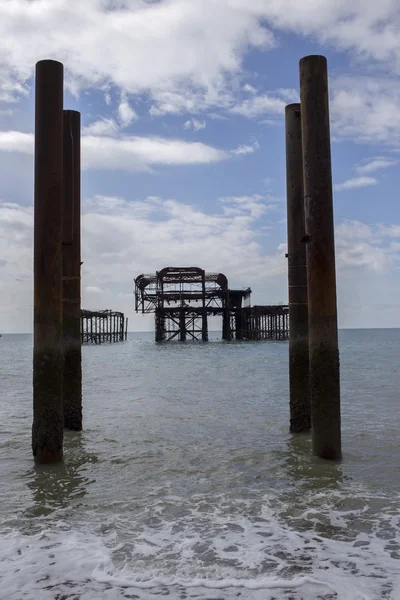 Old Brightion Pier - Brighton, Inglaterra — Foto de Stock