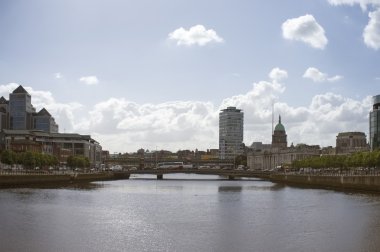 Dublin şehir manzarası