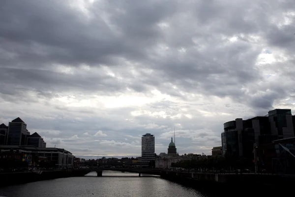 Dublin City Skyline — Stockfoto