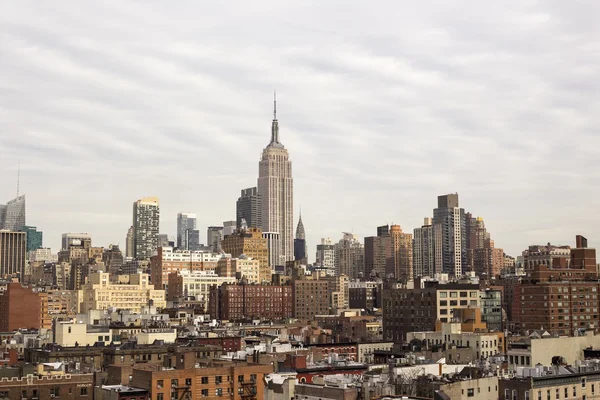 Manhattan Skyline, New York — Stok fotoğraf