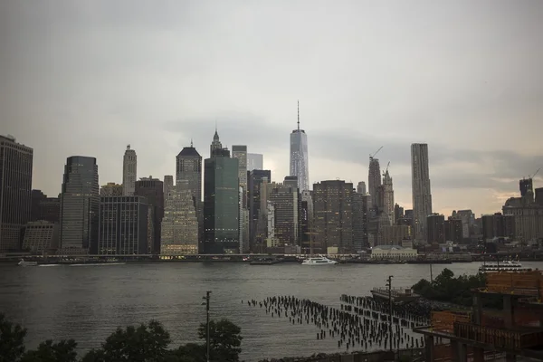 Manhattan Skyline, Nowy Jork — Zdjęcie stockowe