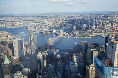 New York 'taki Brooklyn Köprüsü
