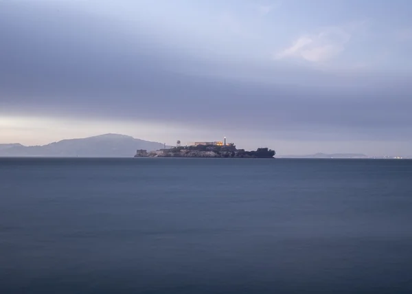 Île d'Alcatraz et baie de San Francisco — Photo