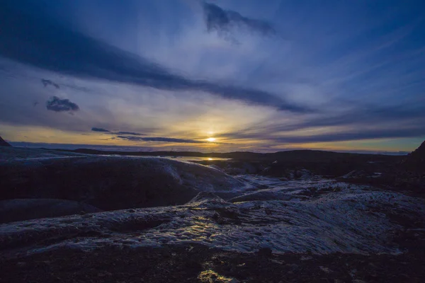 VatnajmbH kull Glacier Melting, Islanda — Foto Stock