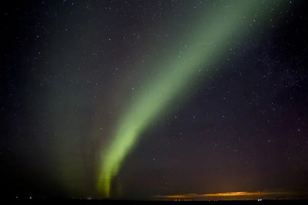 冰岛的Aurora Borealis — 图库照片