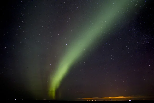 İzlanda 'da Aurora Borealis