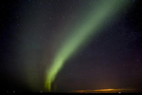 Polarlichter, Island — Stockfoto