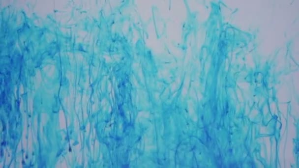 Abstracte video inkt in water. — Stockvideo