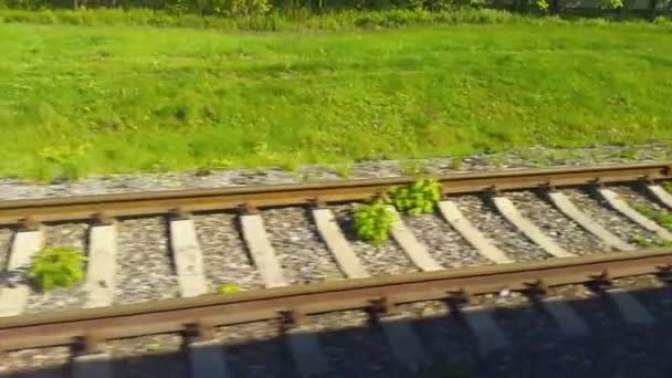 High speed railway — Stock Video