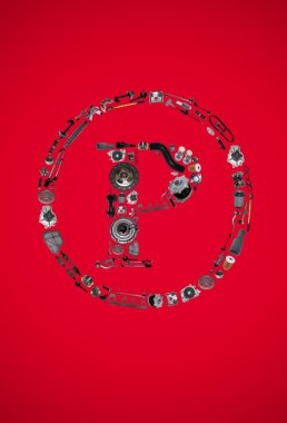 Araba otomobil parçaları ile telif hakkı Icone