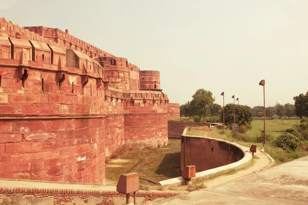 Червоний Форт Агра Уттар-Прадеш Індії — стокове фото