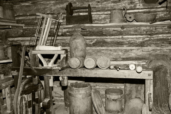 Vintage Tools Hanging