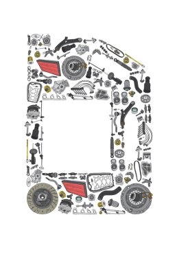 Dört ya da beş litre kutu motor yağı