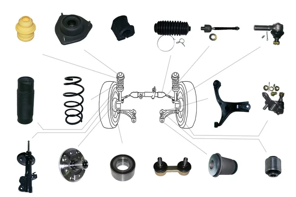 Süspansiyon ve direksiyon parçaları
