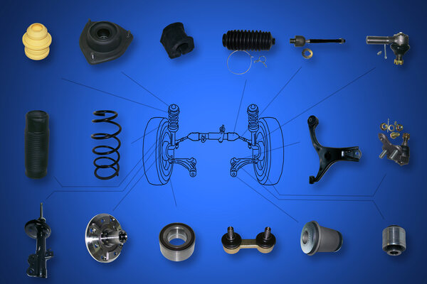 Подвесные и рулевые части
