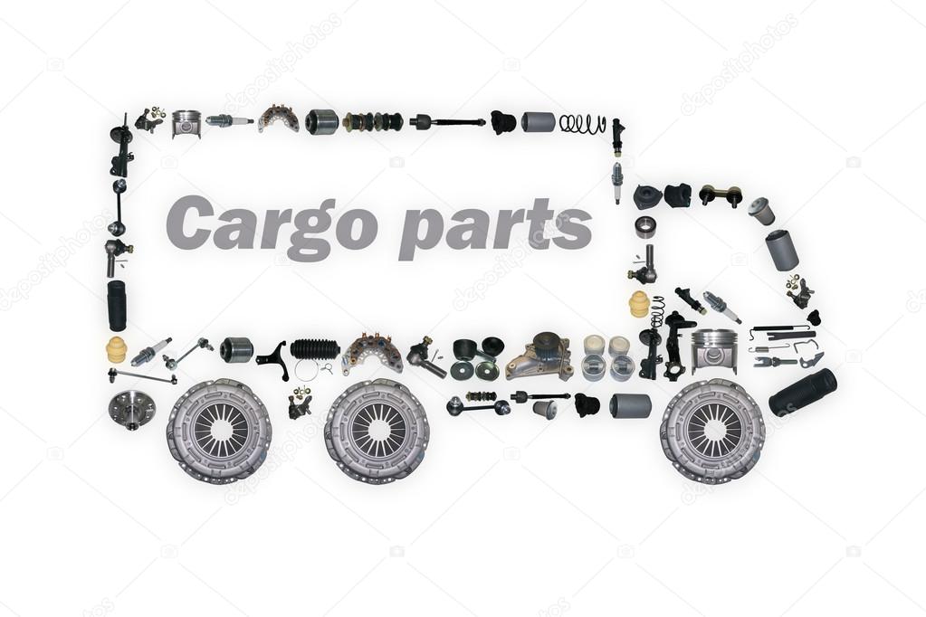 Images truck assembled from new spare parts