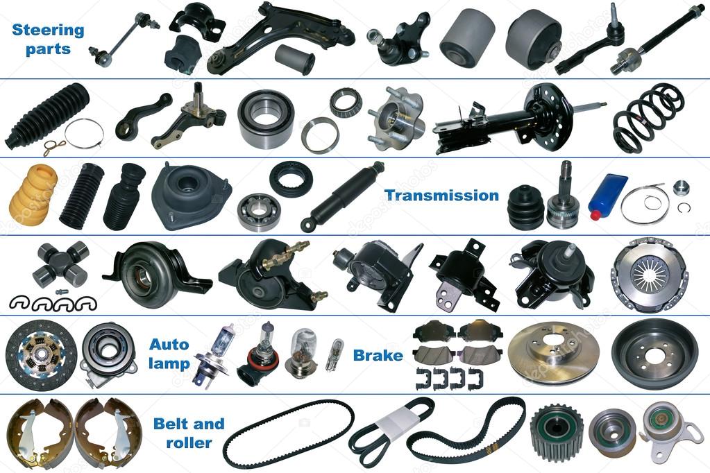 The most popular spare parts for car