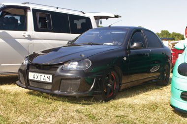 Ukrayna, Kiev - jule 25, 2015: enerji Autoshow Havacılık Müzesi