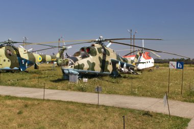 Ukrayna, Kiev - jule 25, 2015: enerji Autoshow Havacılık Müzesi