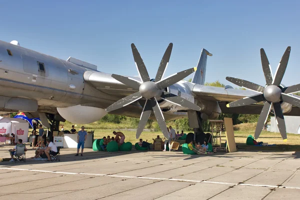 Ukrayna, Kiev - jule 25, 2015: enerji Autoshow Havacılık Müzesi — Stok fotoğraf