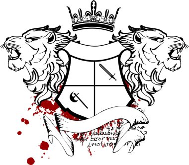 Hanedan aslan kat tattoo3 baş