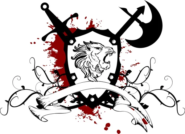 Hanedan aslan kat tattoo4 baş