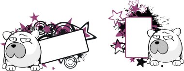 Şirin kutup ayısı boşaltmak cartoon5 topu