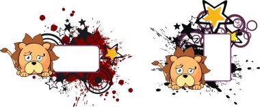 Aslan topu çizgi film copyspace6