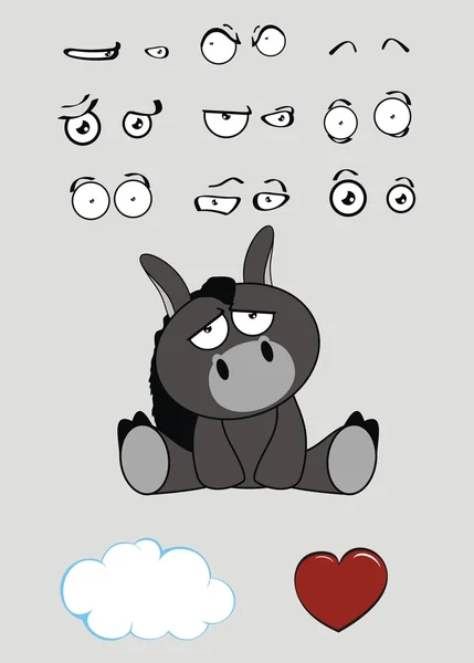 şirin eşek ifadeler kümesi karikatür