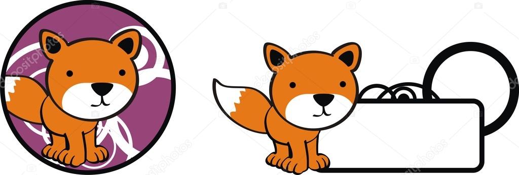 Carte Cadeau Bebe Renard Doux Dessin Anime Image Vectorielle Par Hayashix23 C Illustration Carte Cadeau Bebe Renard Doux Dessin Anime Image Vectorielle Par Hayashix23 C Illustration