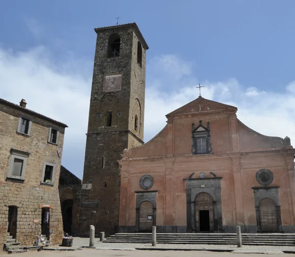 Chiesa San Donato in Civita di Bagnoregio, Italia — Fotografia de Stock