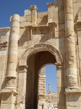 Güney kapısı Gerasa (Jerash), Jordan