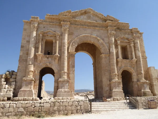 El Arco de Adriano en Gerasa —  Fotos de Stock