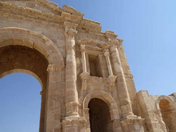 Arco de Adriano en Gerasa (Jerash), Jordania —  Fotos de Stock