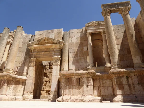 Ruinas de la antigua Gerasa (Jerash), Jordania — Foto de Stock