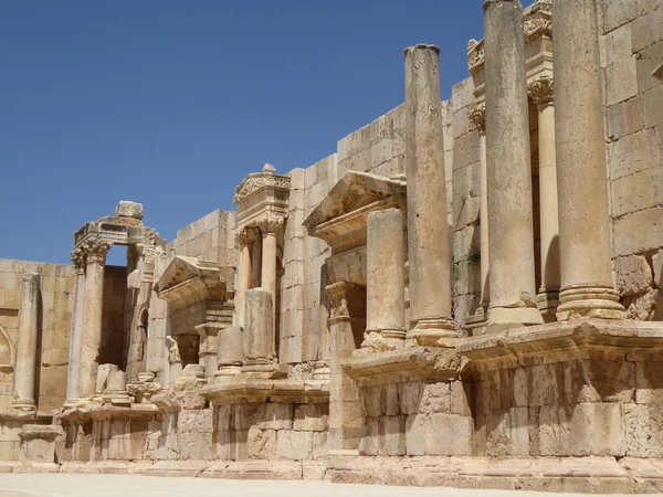 Ruinas de la antigua Gerasa (Jerash), Jordania — Foto de Stock