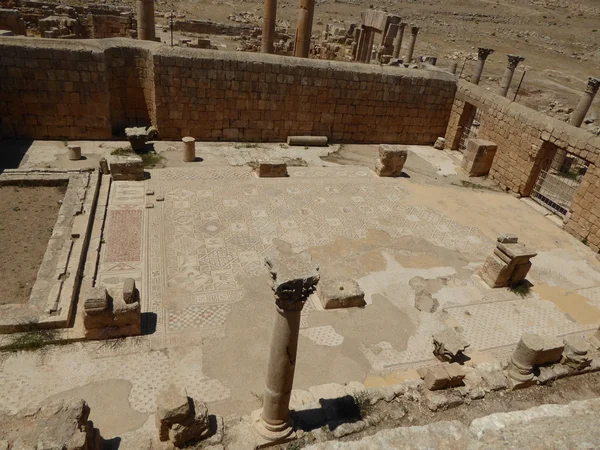 Ruinerna av antika Gerasa (Jerash), Jordan — Stockfoto