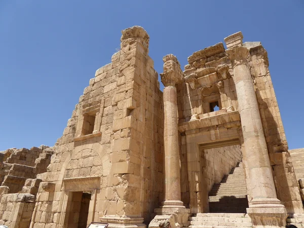 Ruinas de la antigua Gerasa (Jerash), Jordania — Foto de Stock
