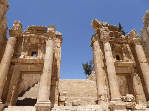 Ruinas de la antigua Gerasa (Jerash), Jordania —  Fotos de Stock