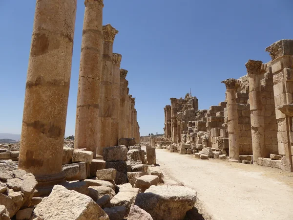 Ruinas de Jerash, Jordania —  Fotos de Stock