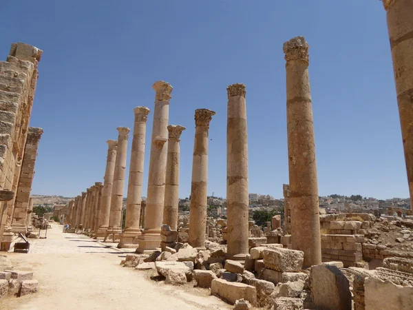 Ruinas de Jerash, Jordania —  Fotos de Stock