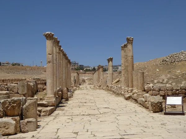 Decumanus, Jerash —  Fotos de Stock