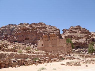 Tapınak Firavunun kızı, Petra, Jordan