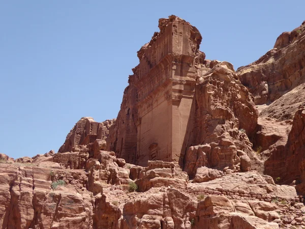 Ruines à Petra, Jordanie — Photo