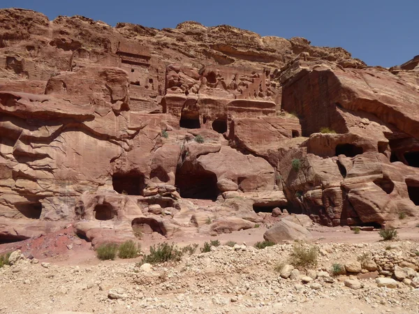 Grumes à Petra, Jordanie — Photo