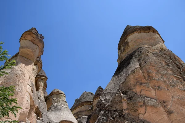 Szerelem-völgy Göreme nemzeti park. Cappadocia, — Stock Fotó